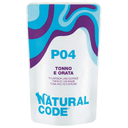 ناتشرال كود بي 04 اظرف تونا وسمك الدنيس للقطط 70غ